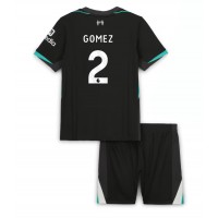 Liverpool Joe Gomez #2 Fußballbekleidung Auswärtstrikot Kinder 2024-25 Kurzarm (+ kurze hosen)